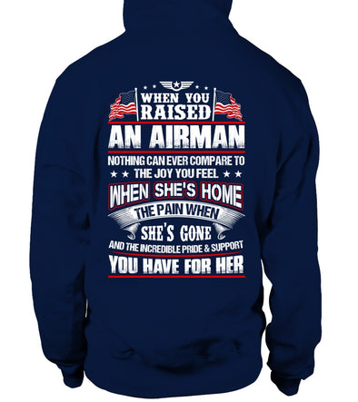 Air Force Mom When You Raised Daughter T-shirts - MotherProud