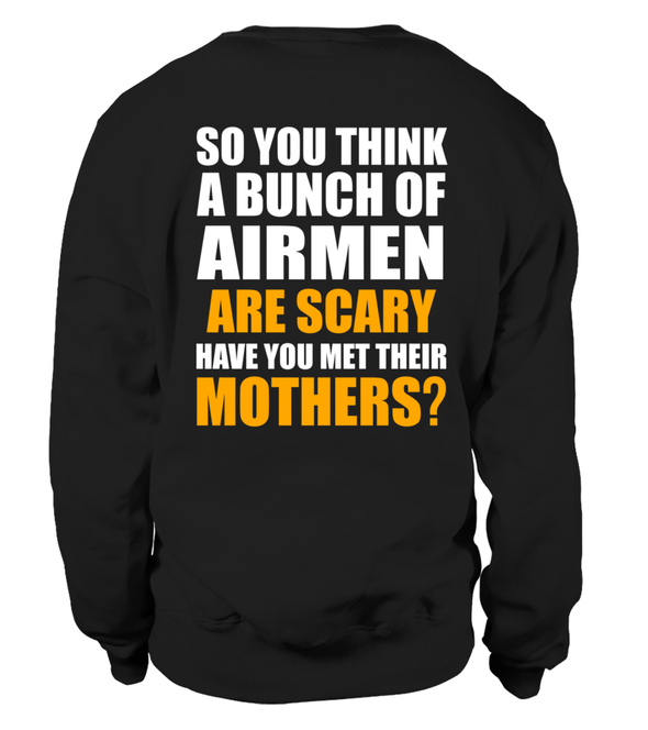 Air Force Moms Scary T-shirts - MotherProud