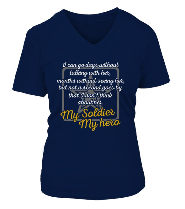 Army Mom Always Miss Her Front T-shirts - MotherProud