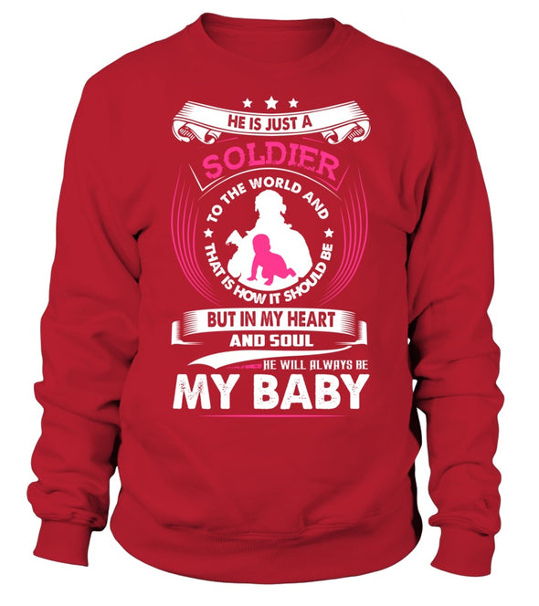 Army Mom Always My Baby T-shirts - MotherProud