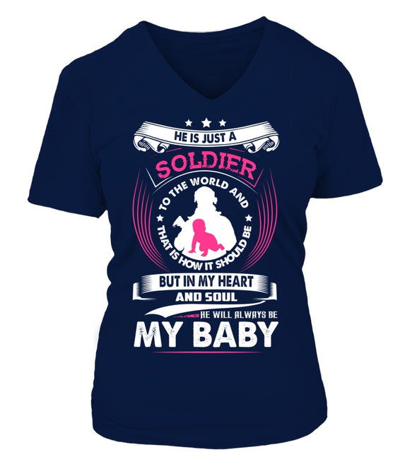 Army Mom Always My Baby T-shirts - MotherProud