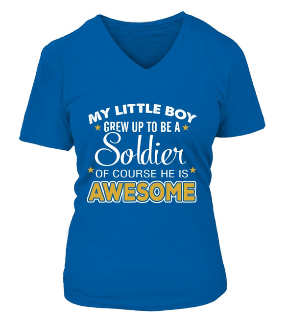 Army Mom Awesome T-shirts - MotherProud