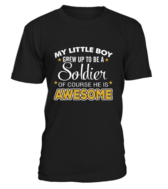 Army Mom Awesome T-shirts - MotherProud