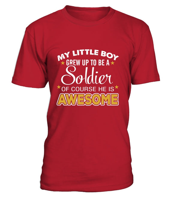 Army Mom Awesome T-shirts - MotherProud