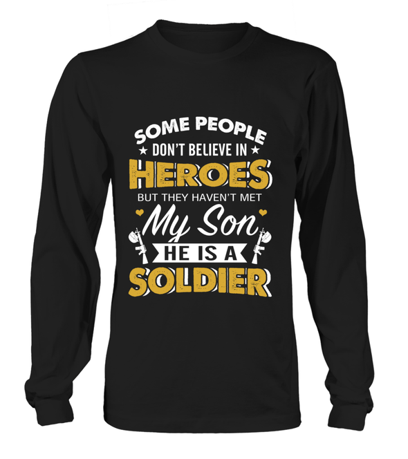 Army Mom Believe In Heroes T-shirts - MotherProud