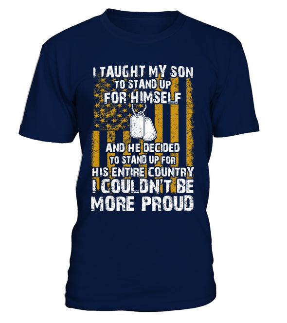 Army Mom Couldn't Be More Proud Front T-shirts - MotherProud