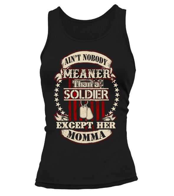 Army Mom Daughter Meaner T-shirts - MotherProud