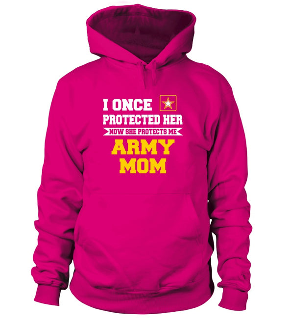Army Mom Daughter Once Protect T-shirts - MotherProud