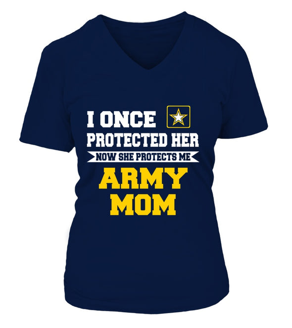 Army Mom Daughter Once Protect T-shirts - MotherProud
