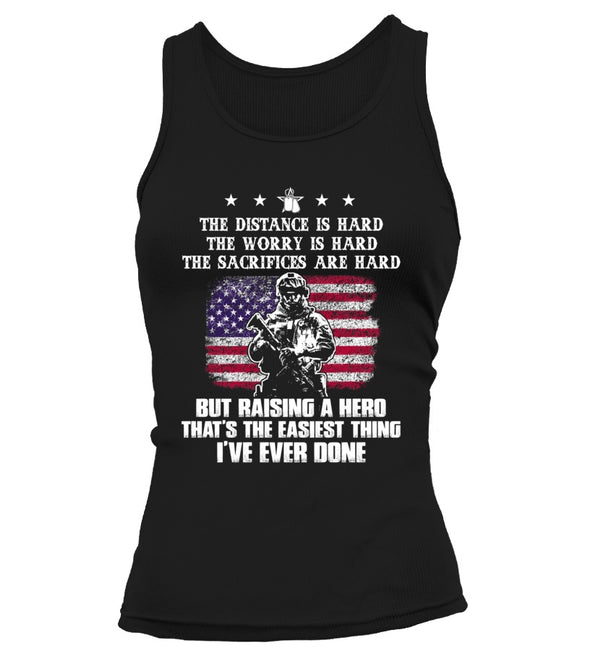 Army Mom Easy Raising Hero Front T-shirts - MotherProud
