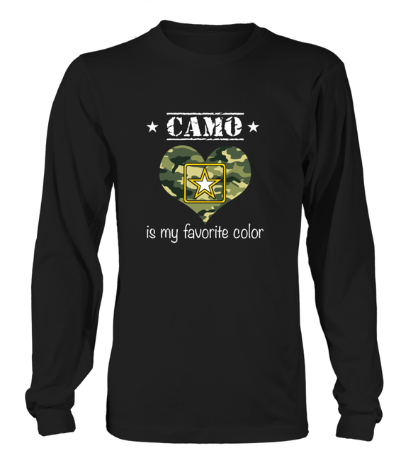 Army Mom Favorite Color T-shirts - MotherProud