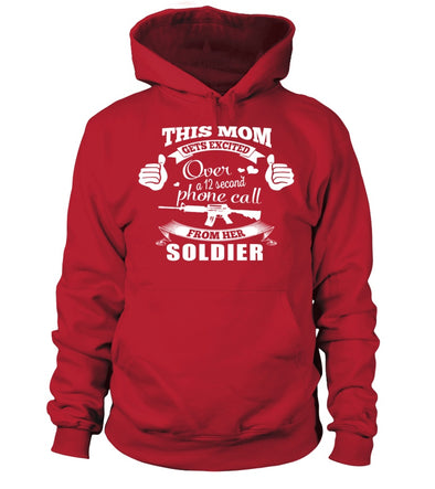 Army Mom Gets Excited T-shirts - MotherProud