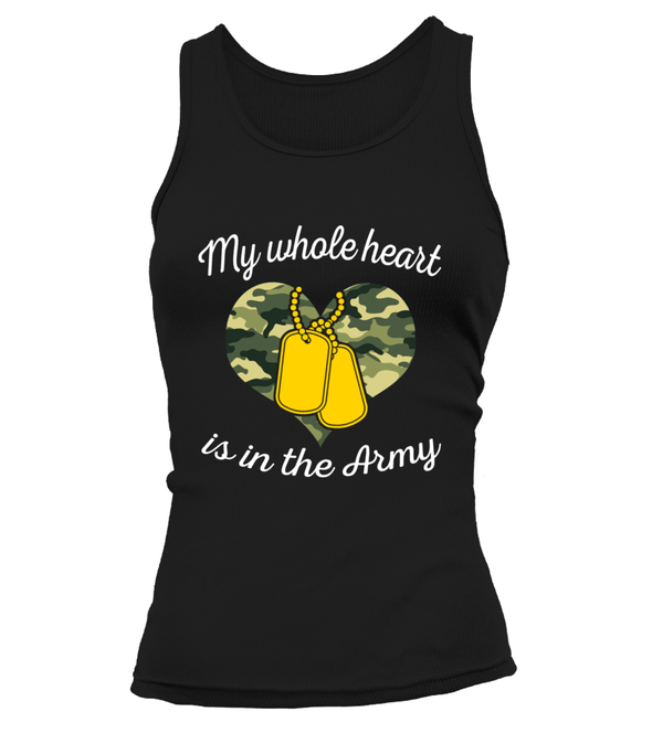 Army Mom My Whole Heart T-shirts - MotherProud