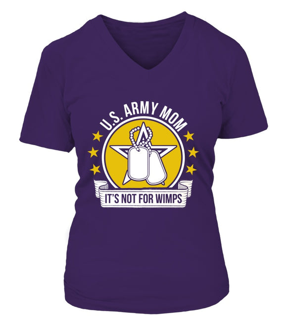 Army Mom Not For Wimps T-shirts - MotherProud