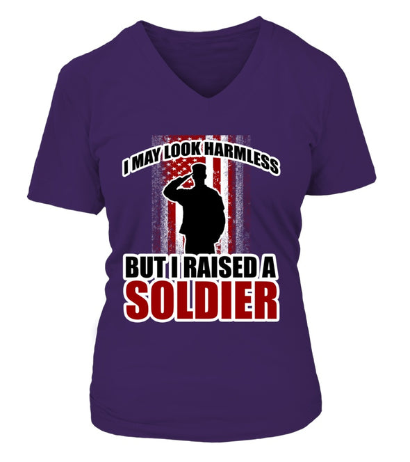 Army Mom Not Harmless T-shirts - MotherProud