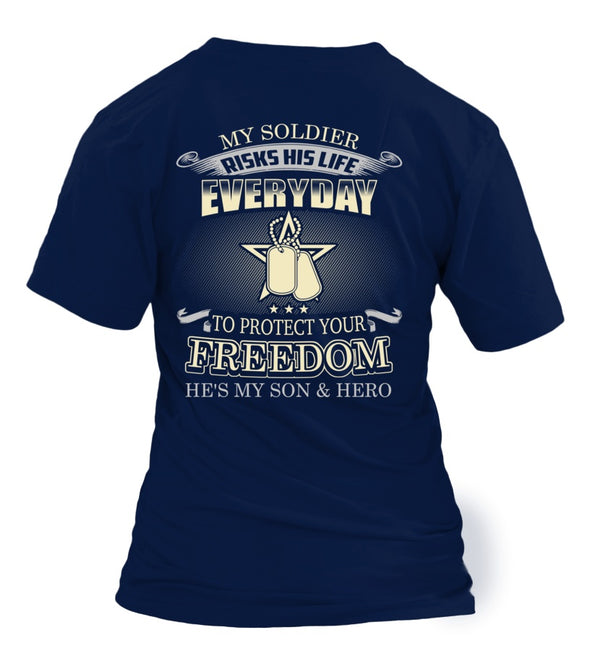 Army Mom Protect Your Freedom T-shirts - MotherProud