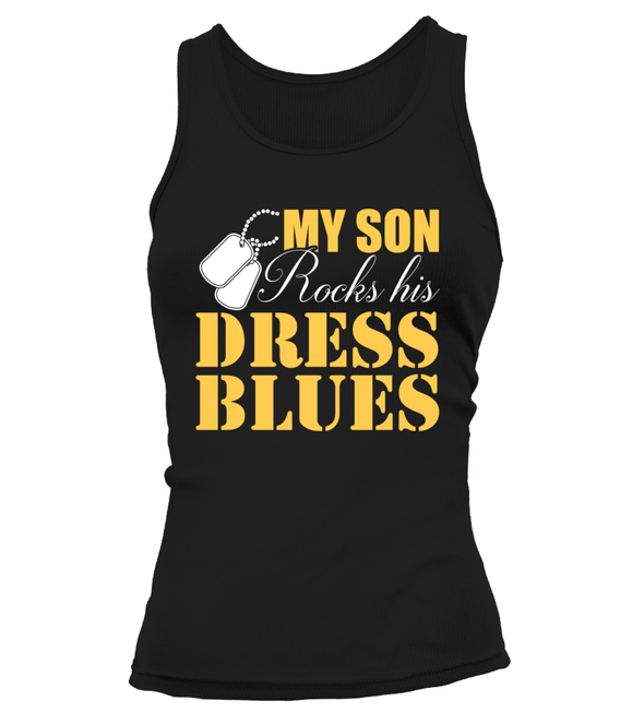 Army Mom Rocks Dress Blues T-shirts - MotherProud