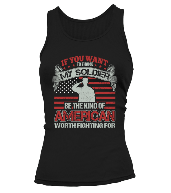 Army Mom Thank My Soldier T-shirts - MotherProud