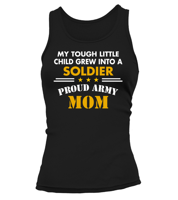 Army Mom Tough Little Child T-shirts - MotherProud