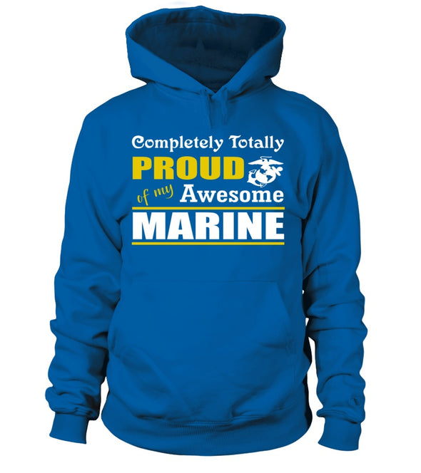 Marine Mom Completely Totally T-shirts - MotherProud