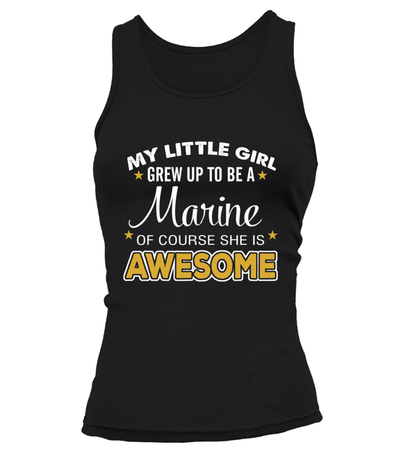 Marine Mom Daughter Awesome T-shirts - MotherProud