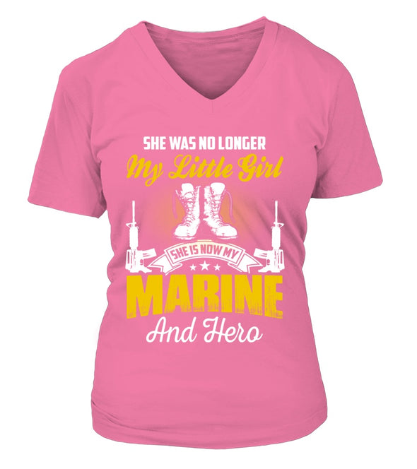 Marine Mom Daughter No Longer T-shirts - MotherProud