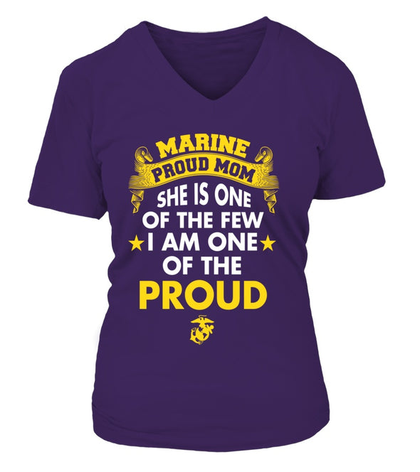 Marine Mom Daughter One Of The Proud T-shirts - MotherProud