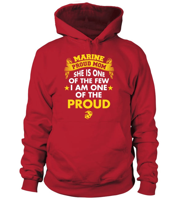 Marine Mom Daughter One Of The Proud T-shirts - MotherProud