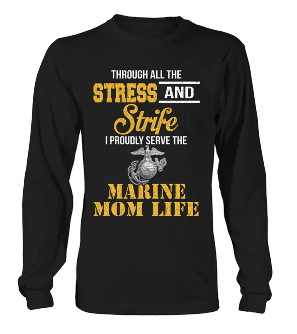 Marine Mom Life T-shirts - MotherProud