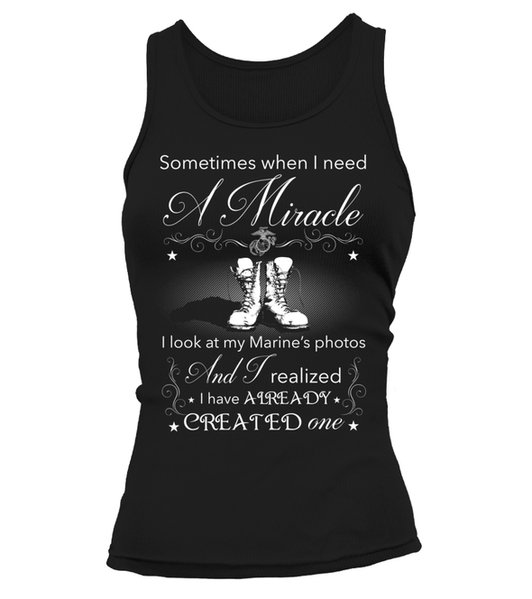 Marine Mom Miracle T-shirts - MotherProud