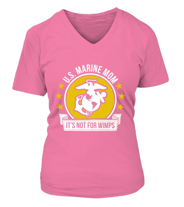 Marine Mom Not For Wimps T-shirts - MotherProud