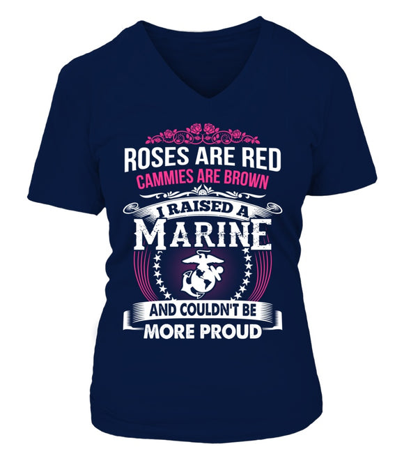 Marine Mom Poem T-shirts - MotherProud