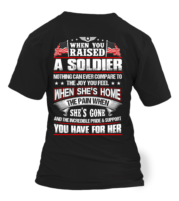 Marine Mom When You Raised Daughter T-shirts - MotherProud