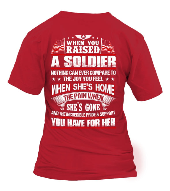 Marine Mom When You Raised Daughter T-shirts - MotherProud