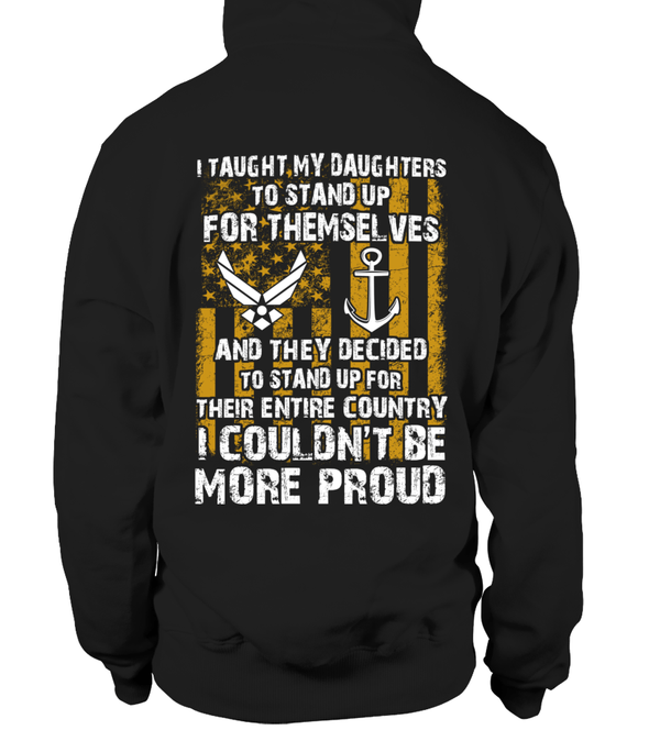 Military Mom Couldn't Be More Proud Navy Air Force T-shirts - MotherProud