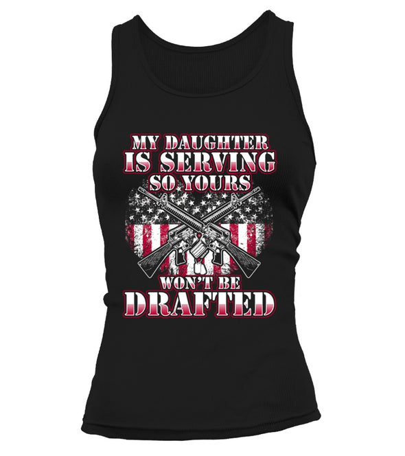 Military Mom Drafted Daughter T-shirts - MotherProud