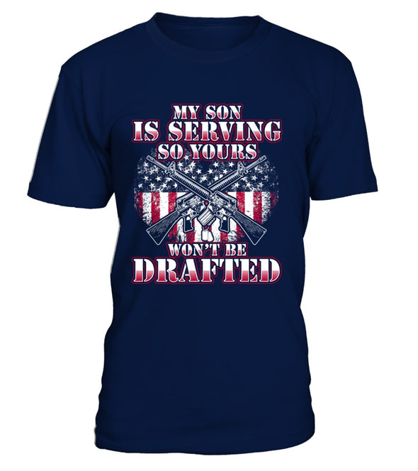 Military Mom Drafted T-shirts - MotherProud