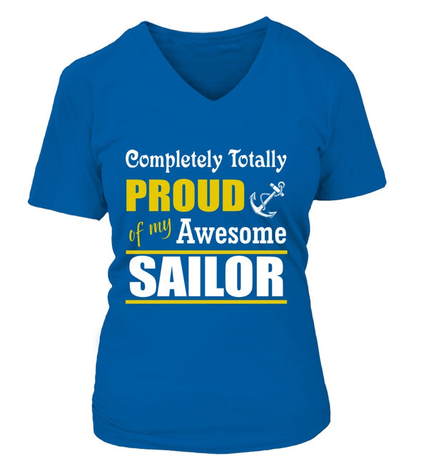 Navy Mom Completely Totally T-shirts - MotherProud