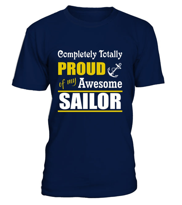 Navy Mom Completely Totally T-shirts - MotherProud