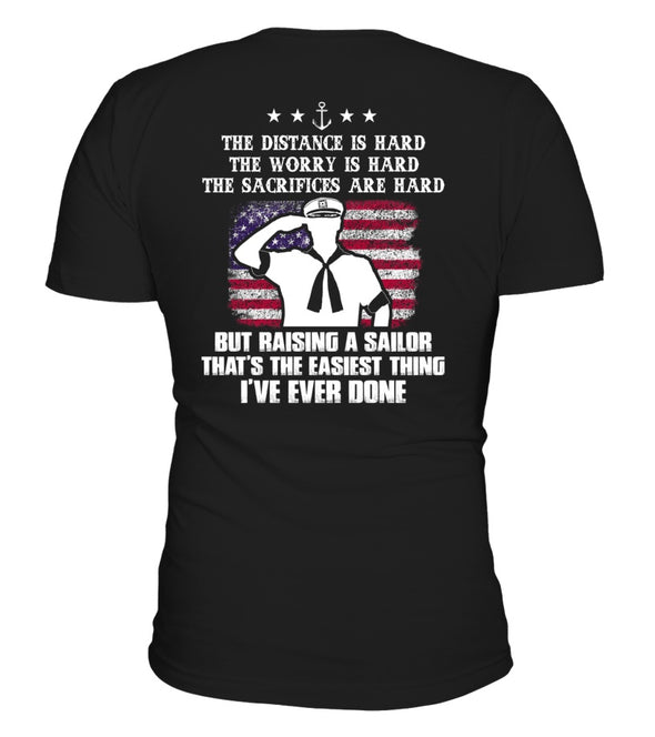 Navy Mom Easy Raising Sailor T-shirts - MotherProud