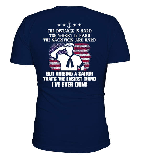 Navy Mom Easy Raising Sailor T-shirts - MotherProud