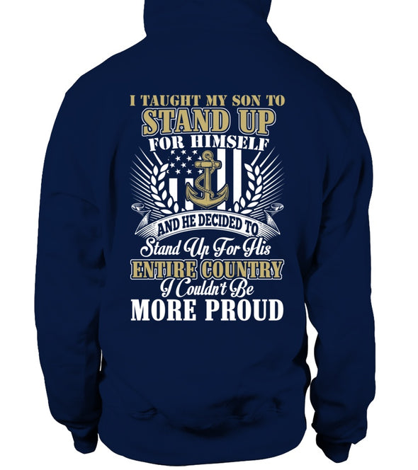 Navy Mom More Proud Plus T-shirts - MotherProud