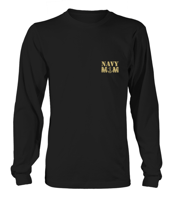 Navy Mom More Proud Plus T-shirts - MotherProud