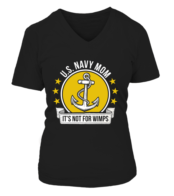 Navy Mom Not For Wimps T-shirts - MotherProud