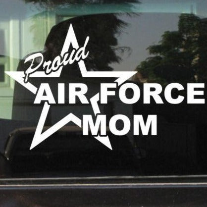 Proud Air Force Mom Vinyl Decal/sticker - MotherProud
