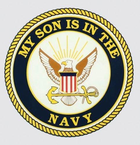 My Son Daughter is in the Navy Decal - MotherProud