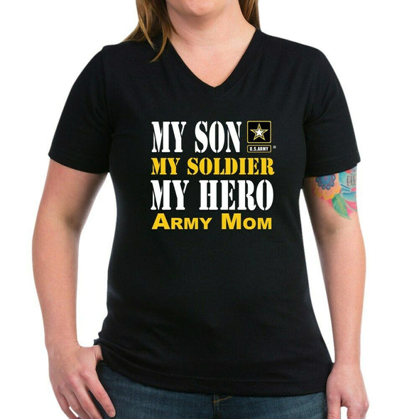 My Son Soldier Hero Army Mom T-shirts