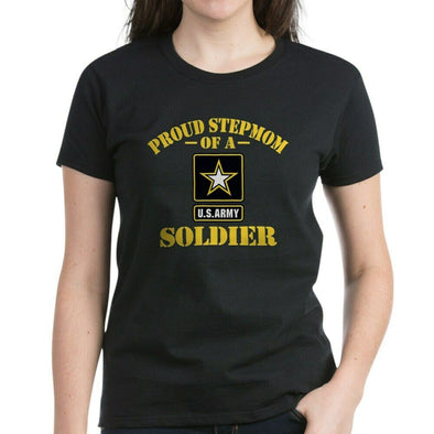 Proud Stepmom of a U.S Army Soldier T-shirts - MotherProud