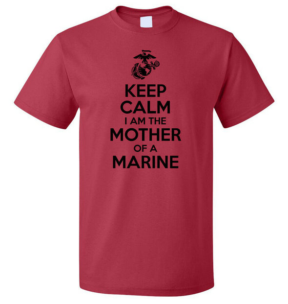 Marine Mom Keep Calm T-shirts